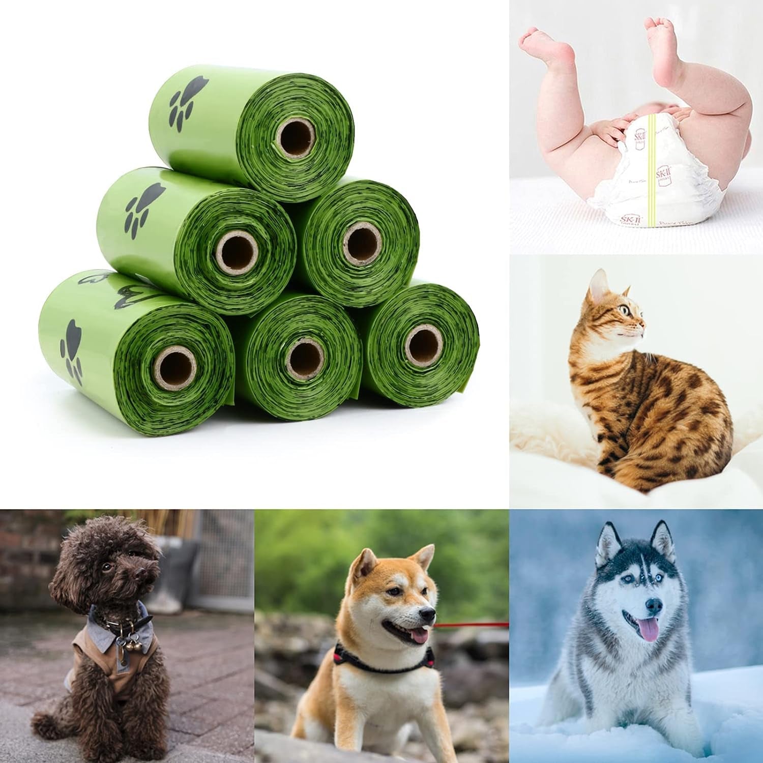 Eco-Paws Biodegradable Poo Bags